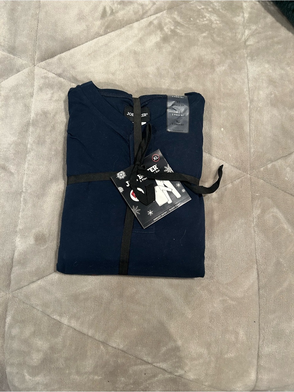 Joe Boxer Men's Navy flannel pajama set
